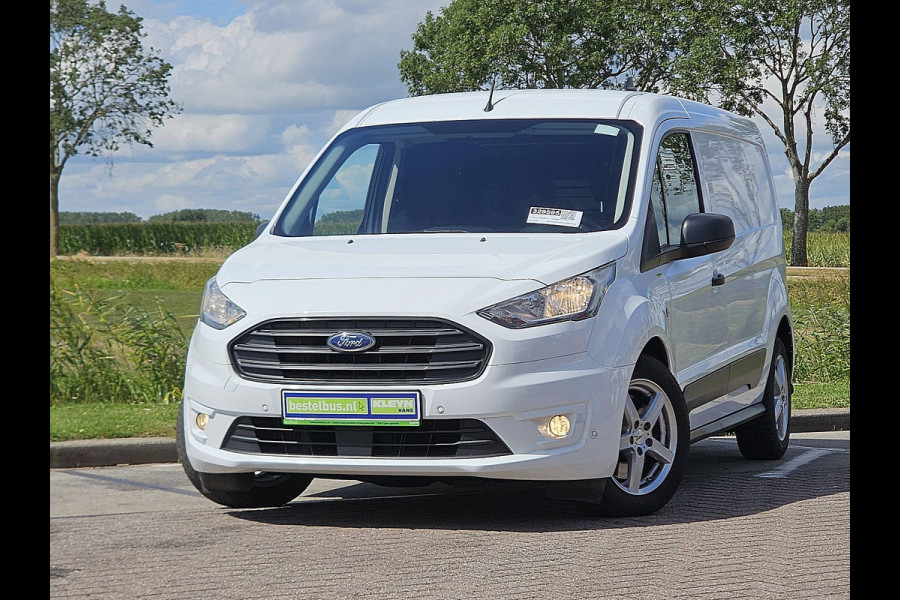 Ford Transit Connect 1.5 EcoBlue L2 Trend Lang, Airco, Mf Stuur, PDC, Lichtmetaal Velgen, OH-Historie, Euro6, 100 PK