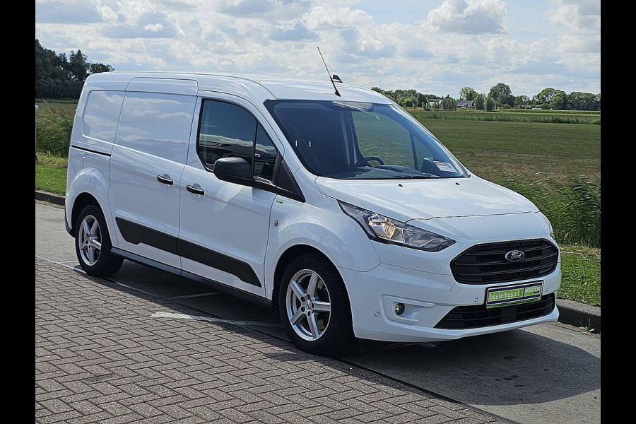Ford Transit Connect 1.5 EcoBlue L2 Trend Lang, Airco, Mf Stuur, PDC, Lichtmetaal Velgen, OH-Historie, Euro6, 100 PK