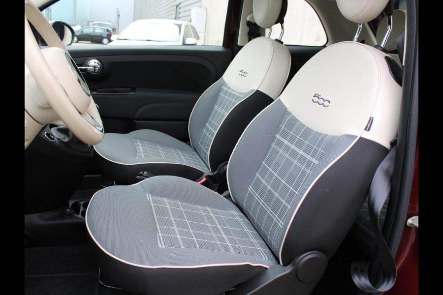 Fiat 500 1.2 Lounge | PANORAMA DAK | CRUISE CONTROL | 12 MAANDEN BOVAG GARANTIE |
