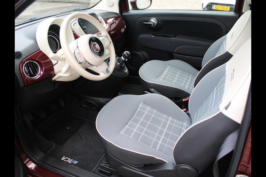 Fiat 500 1.2 Lounge | PANORAMA DAK | CRUISE CONTROL | 12 MAANDEN BOVAG GARANTIE |