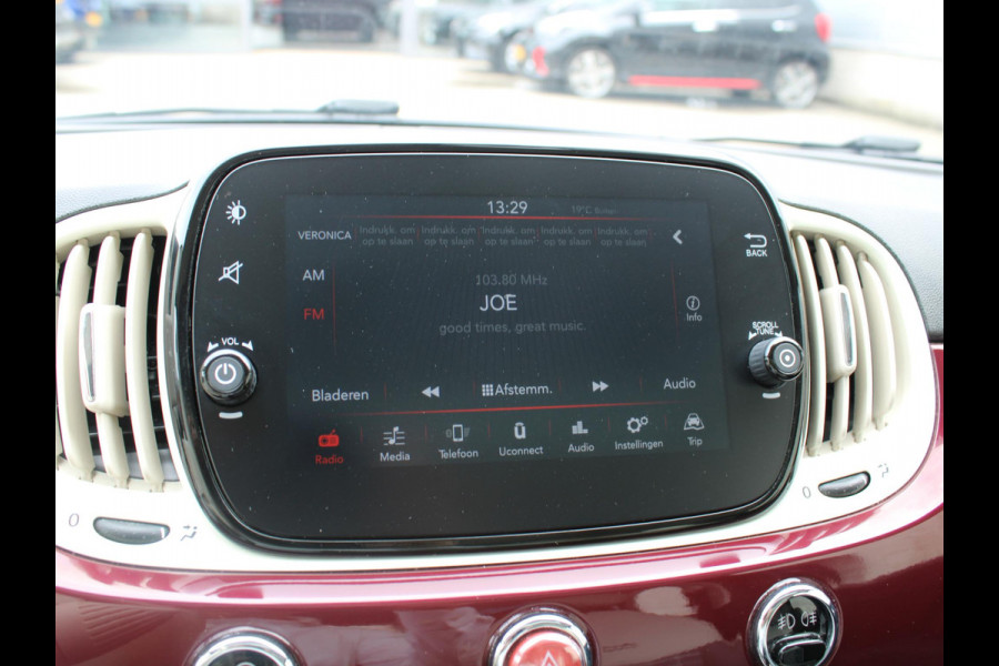 Fiat 500 1.2 Lounge | PANORAMA DAK | CRUISE CONTROL | 12 MAANDEN BOVAG GARANTIE |