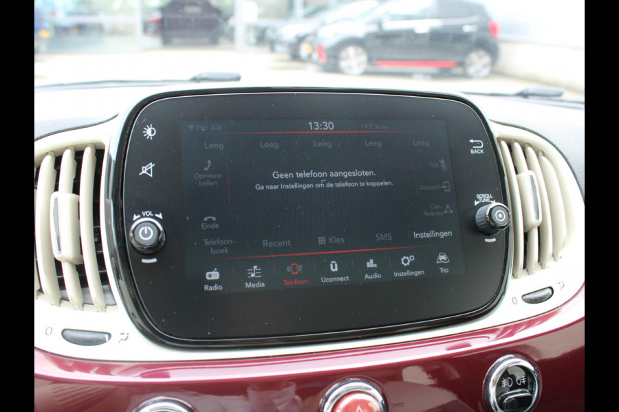Fiat 500 1.2 Lounge | PANORAMA DAK | CRUISE CONTROL | 12 MAANDEN BOVAG GARANTIE |
