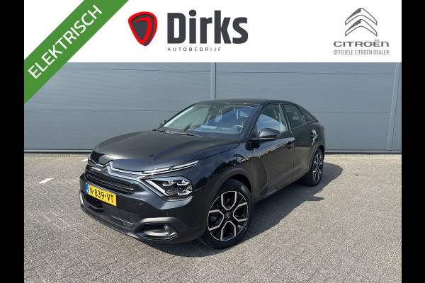 Citroën Ë-C4 SHINE 136PK 50 kWh (Stuurverwarming - Head-up display - Navigatie - Camera)