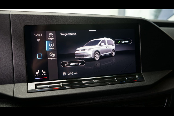 Volkswagen Caddy 1.5 eTSI MAXTON DESIGN AUTOMAAT|BENZINE|CAMERA|CARPLAY|CRUISE|NAVIGATIE|PDC|STANDKACHEL|STOELVERWARMING|TREKHAAK