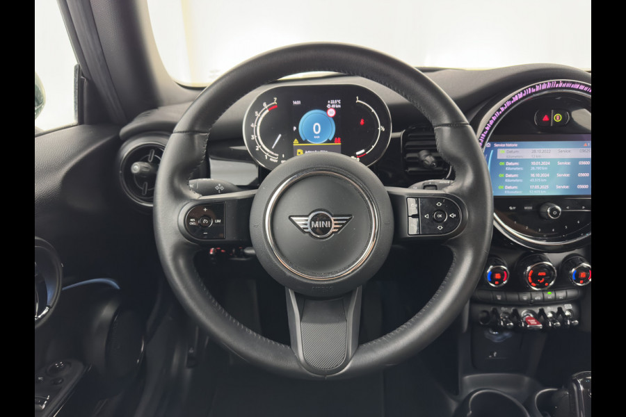 MINI 3-deurs 1.5 One Business Edition (INCL.BTW) Aut. *LEATHER-FABRIC | FULL-LED | NAVI-FULLMAP | SPORT-SEATS | AMBIENT-LIGHT | DIGI-COCKPIT | PRIVACY-GLASS | DAB+ | ECC | PDC | CRUISE | 16''ALU*