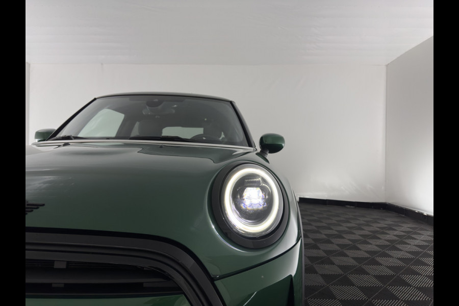 MINI 3-deurs 1.5 One Business Edition (INCL.BTW) Aut. *LEATHER-FABRIC | FULL-LED | NAVI-FULLMAP | SPORT-SEATS | AMBIENT-LIGHT | DIGI-COCKPIT | PRIVACY-GLASS | DAB+ | ECC | PDC | CRUISE | 16''ALU*
