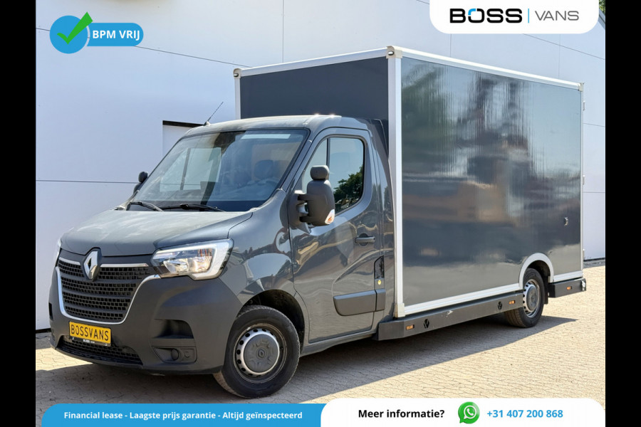 Renault Master Plancher T35 2.3 DCI 150PK Lowliner Bakwagen Airco Cruise Control Camera Foodtruck Meubelbak Paardenwagen