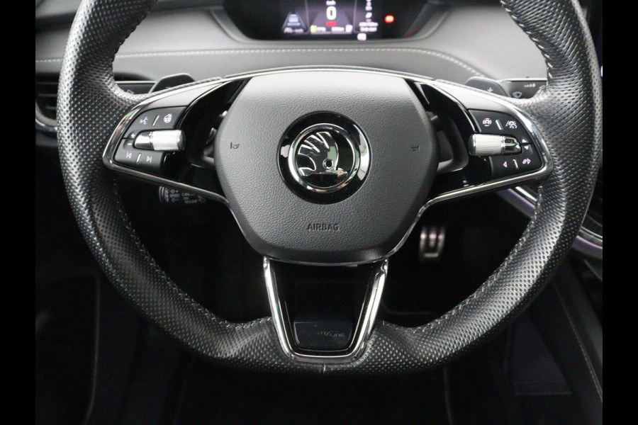 Škoda Enyaq iV 80 Business Edition | SOH 93,6% | Panoramadak | Leder/alcantara | Memory | Stuur/stoel verwarming | Adaptive cruise | Carplay | Sfeerverlichting | Camera | Park assist | Trekhaak