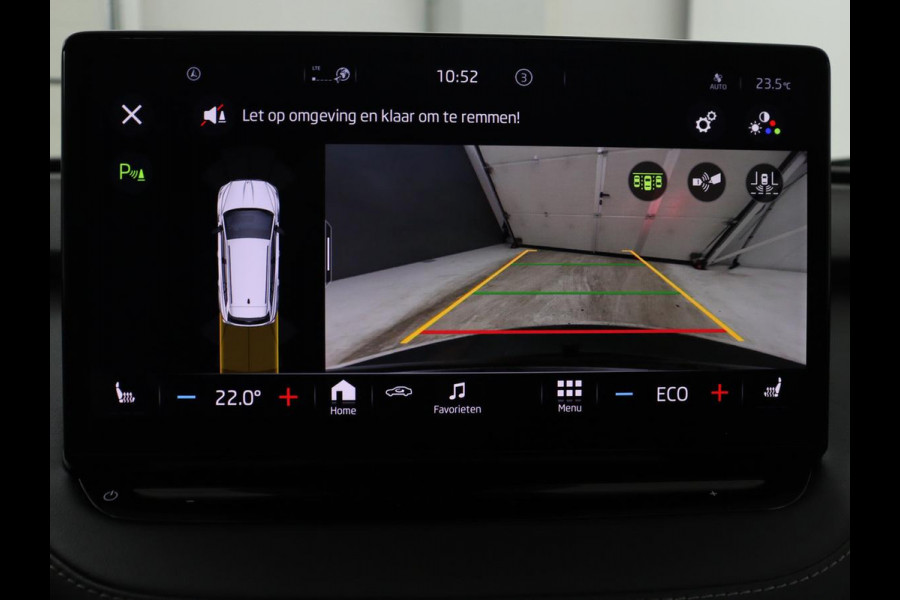 Škoda Enyaq iV 80 Business Edition | SOH 93,6% | Panoramadak | Leder/alcantara | Memory | Stuur/stoel verwarming | Adaptive cruise | Carplay | Sfeerverlichting | Camera | Park assist | Trekhaak
