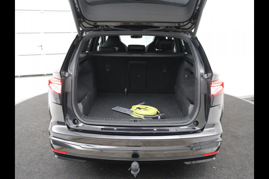 Škoda Enyaq iV 80 Business Edition | SOH 93,6% | Panoramadak | Leder/alcantara | Memory | Stuur/stoel verwarming | Adaptive cruise | Carplay | Sfeerverlichting | Camera | Park assist | Trekhaak