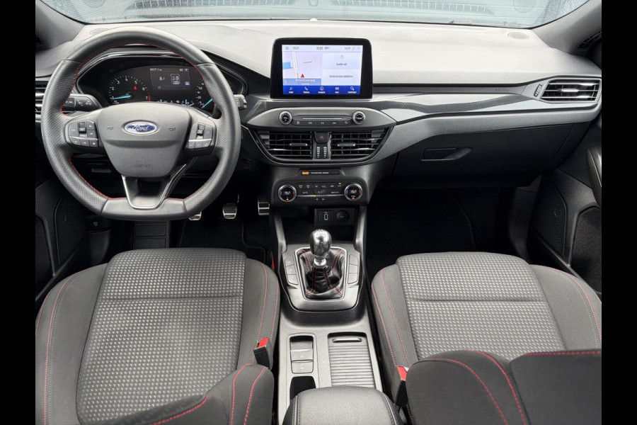 Ford Focus 1.0 EcoBoost ST Line Business 2e Eigenaar l Navi l Clima l Cruise l 125pk l Keyless l Pdc V+A l 18 '' Lmv  l N.A.P l Apk tot 02-2028