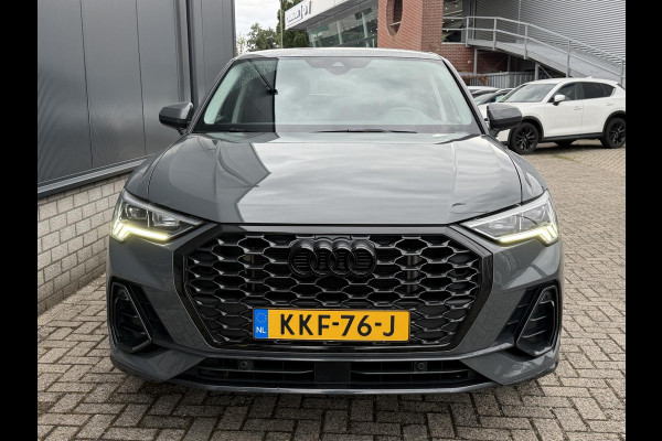 Audi Q3 Sportback 45 TFSI e S Edition 20"/SOH 96%/Dodehoek/Keyless/Trekhaak/Navigatie/Cruise/PDC V+A/Camera/Elektrische klep