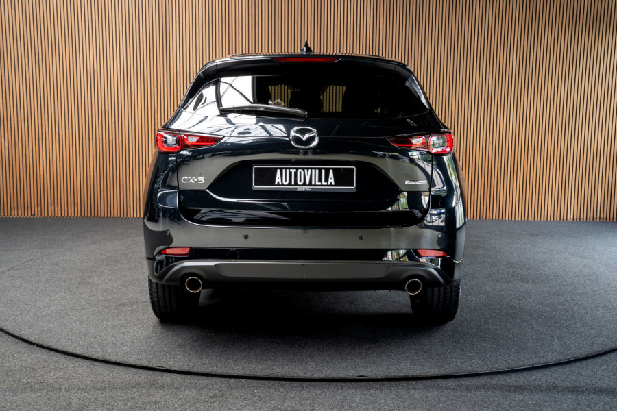 Mazda CX-5 2.5 SkyActiv-G 194 HUD Leder Bose 360 ° Memory seats Navi Matrix LED PDC Stuur- & stoelverwarming Elektr. bedienbare achterklep Climate C. Cruise C. LM velgen BTW auto!