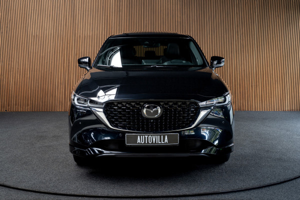 Mazda CX-5 2.5 SkyActiv-G 194 HUD Leder Bose 360 ° Memory seats Navi Matrix LED PDC Stuur- & stoelverwarming Elektr. bedienbare achterklep Climate C. Cruise C. LM velgen BTW auto!