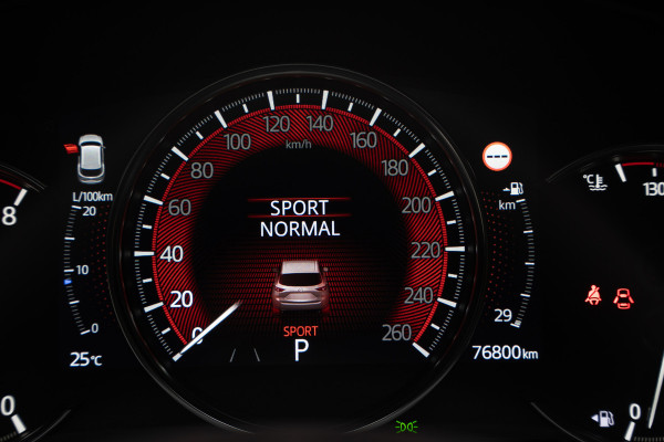 Mazda CX-5 2.5 SkyActiv-G 194 HUD Leder Bose 360 ° Memory seats Navi Matrix LED PDC Stuur- & stoelverwarming Elektr. bedienbare achterklep Climate C. Cruise C. LM velgen BTW auto!