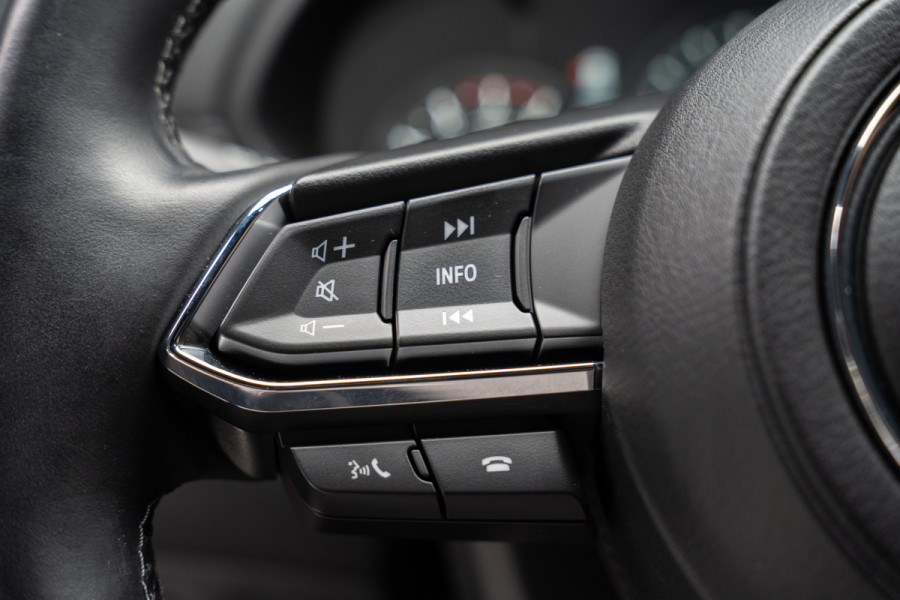 Mazda CX-5 2.5 SkyActiv-G 194 HUD Leder Bose 360 ° Memory seats Navi Matrix LED PDC Stuur- & stoelverwarming Elektr. bedienbare achterklep Climate C. Cruise C. LM velgen BTW auto!
