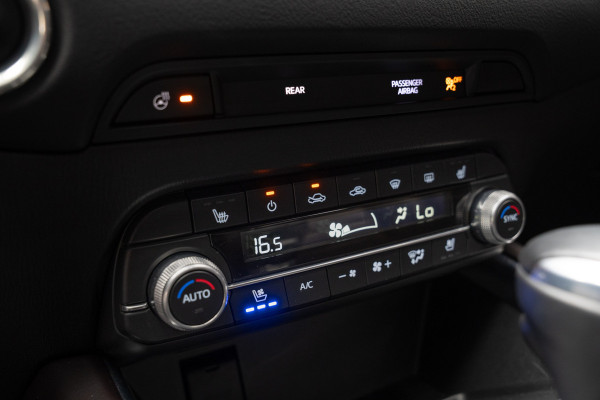 Mazda CX-5 2.5 SkyActiv-G 194 HUD Leder Bose 360 ° Memory seats Navi Matrix LED PDC Stuur- & stoelverwarming Elektr. bedienbare achterklep Climate C. Cruise C. LM velgen BTW auto!