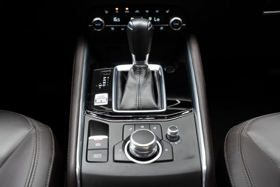 Mazda CX-5 2.5 SkyActiv-G 194 HUD Leder Bose 360 ° Memory seats Navi Matrix LED PDC Stuur- & stoelverwarming Elektr. bedienbare achterklep Climate C. Cruise C. LM velgen BTW auto!