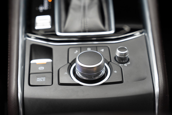 Mazda CX-5 2.5 SkyActiv-G 194 HUD Leder Bose 360 ° Memory seats Navi Matrix LED PDC Stuur- & stoelverwarming Elektr. bedienbare achterklep Climate C. Cruise C. LM velgen BTW auto!