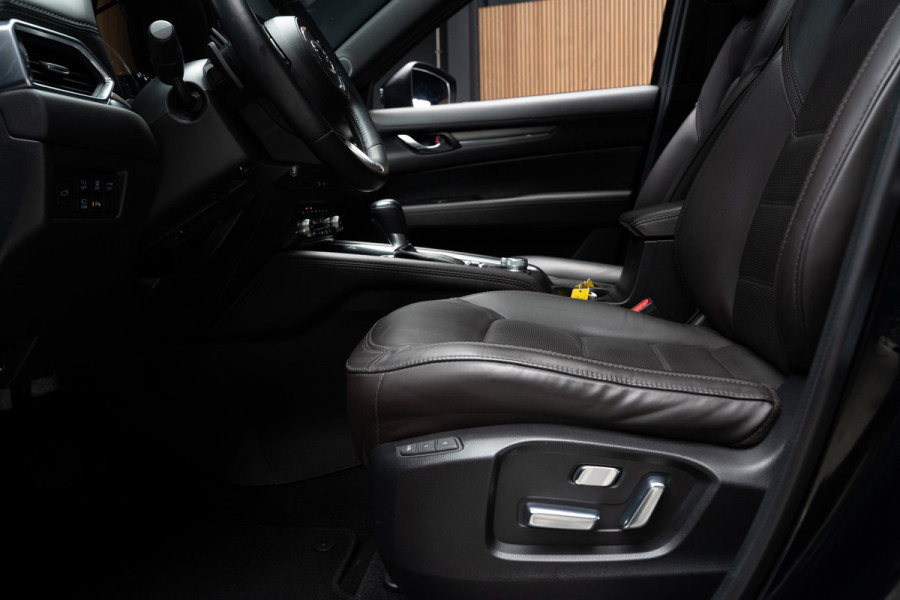 Mazda CX-5 2.5 SkyActiv-G 194 HUD Leder Bose 360 ° Memory seats Navi Matrix LED PDC Stuur- & stoelverwarming Elektr. bedienbare achterklep Climate C. Cruise C. LM velgen BTW auto!