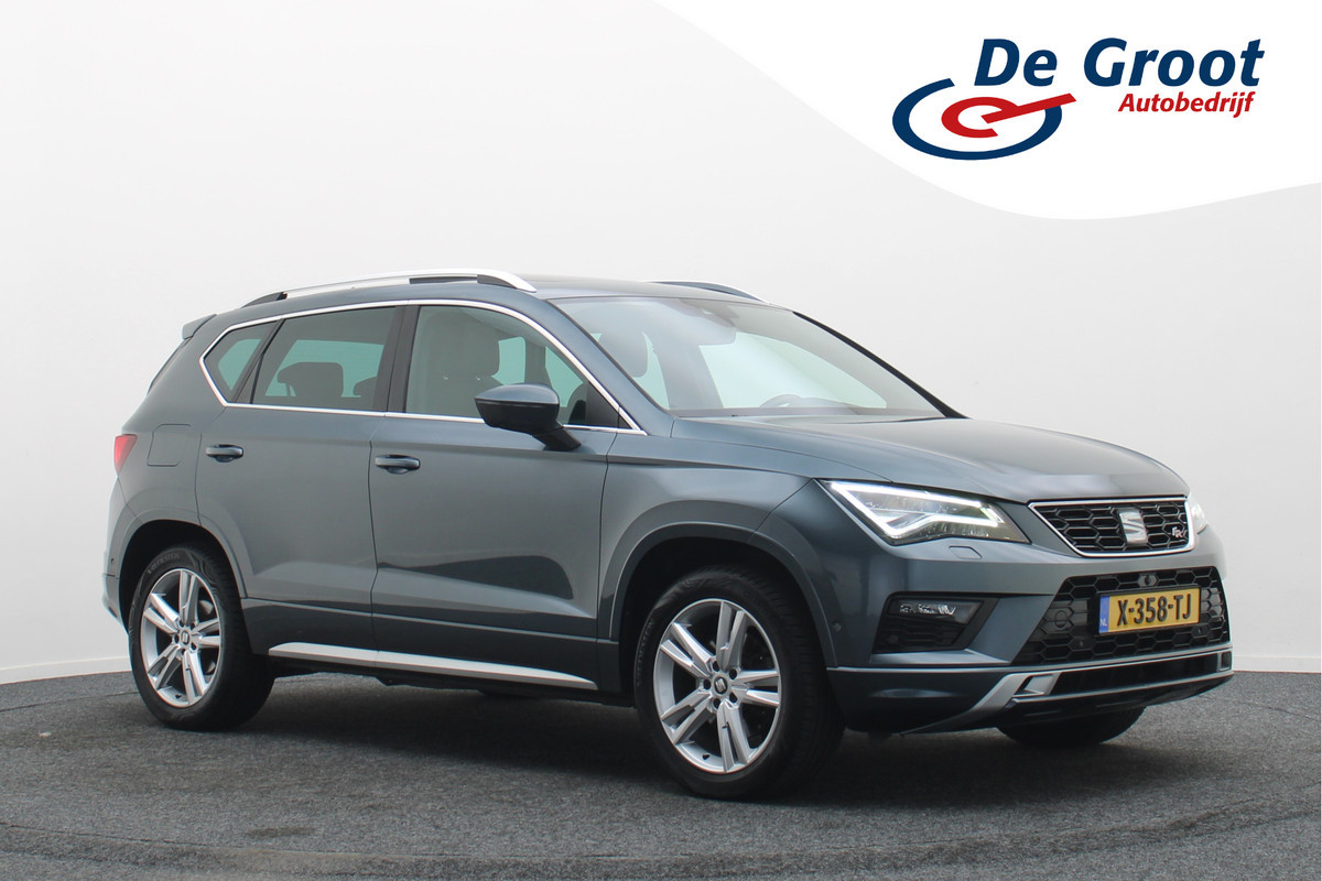 Seat Ateca 1.4 TSI DSG EcoTSI FR 4DRIVE Business Intense 360° Camera, Panoramadak, ACC, Apple Carplay, Stoelverwarming, 18”