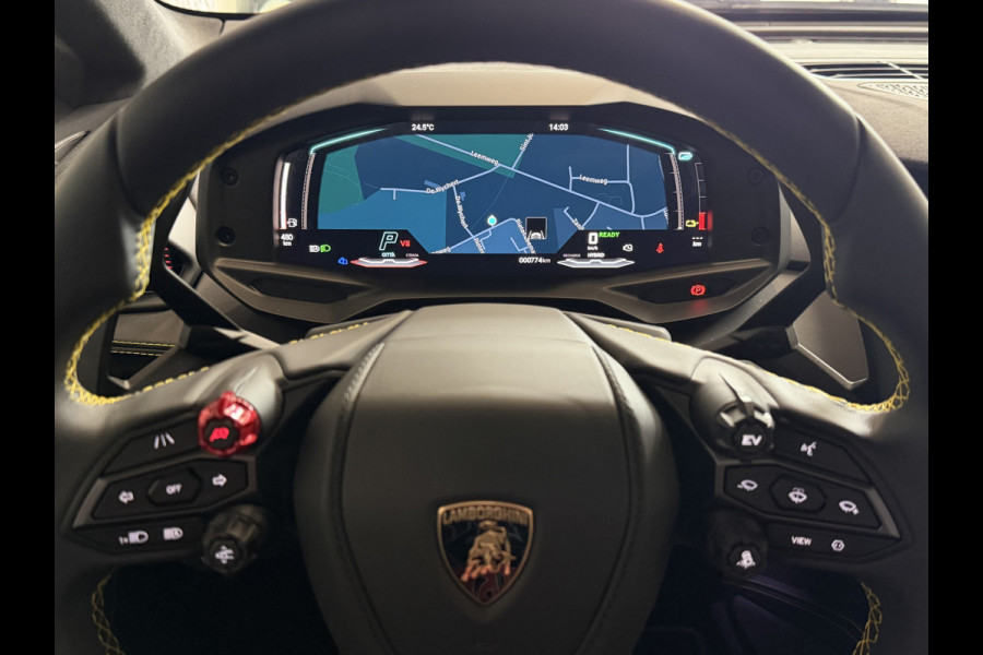 Lamborghini Temerario 4.0 V8 920 PK GIALLO AUGE - LIFT - SONUS - 5 Year Warranty Pass Display - Stoel Verw/Koeling - Style Pack -