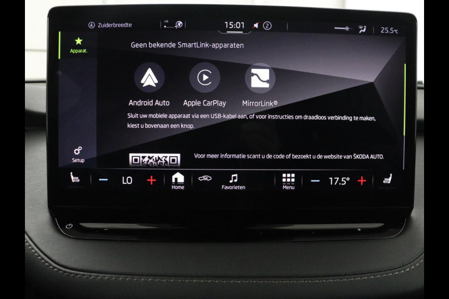 Škoda Enyaq iV 80 | SOH 89,1% | Leder/alcantara | Stuur/stoel verwarming | Adaptive cruise | Carplay | Sfeerverlichting | Camera | Park assist | Climate control