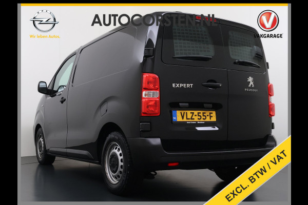 Peugeot Expert 2.0HDI 123PK Automaat Euro 6 Navi Apple Carplay Android Auto Airco Pdc Cruise Control Bluetooth Compact Premium Betonplex Vloer Wandbetimmering Achterdeuren Schuifdeur Origineel Nederlandse Auto