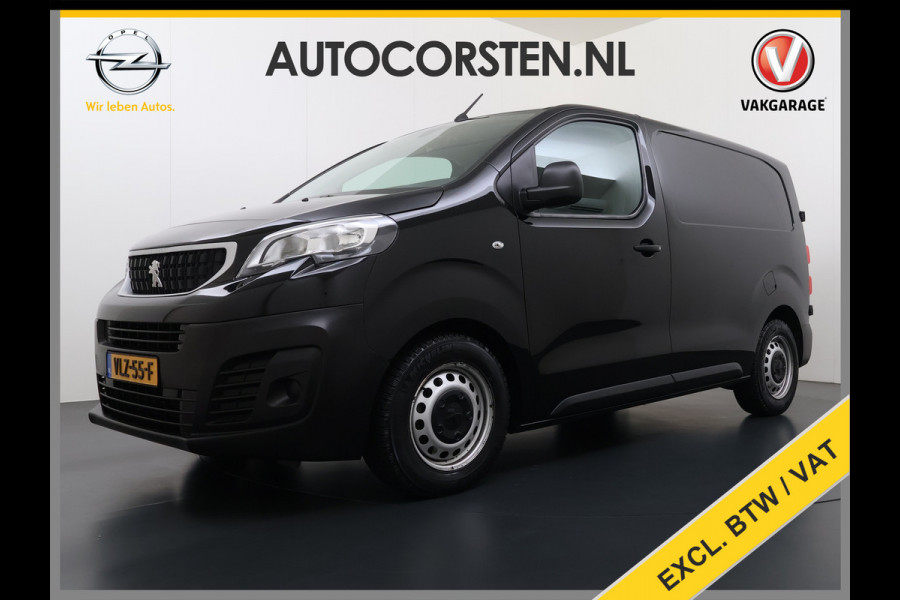 Peugeot Expert 2.0HDI 123PK Automaat Euro 6 Navi Apple Carplay Android Auto Airco Pdc Cruise Control Bluetooth Compact Premium Betonplex Vloer Wandbetimmering Achterdeuren Schuifdeur Origineel Nederlandse Auto