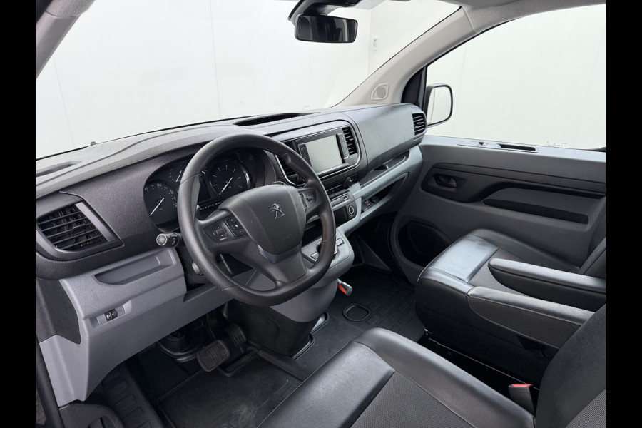 Peugeot Expert 2.0HDI 123PK Automaat Euro 6 Navi Apple Carplay Android Auto Airco Pdc Cruise Control Bluetooth Compact Premium Betonplex Vloer Wandbetimmering Achterdeuren Schuifdeur Origineel Nederlandse Auto