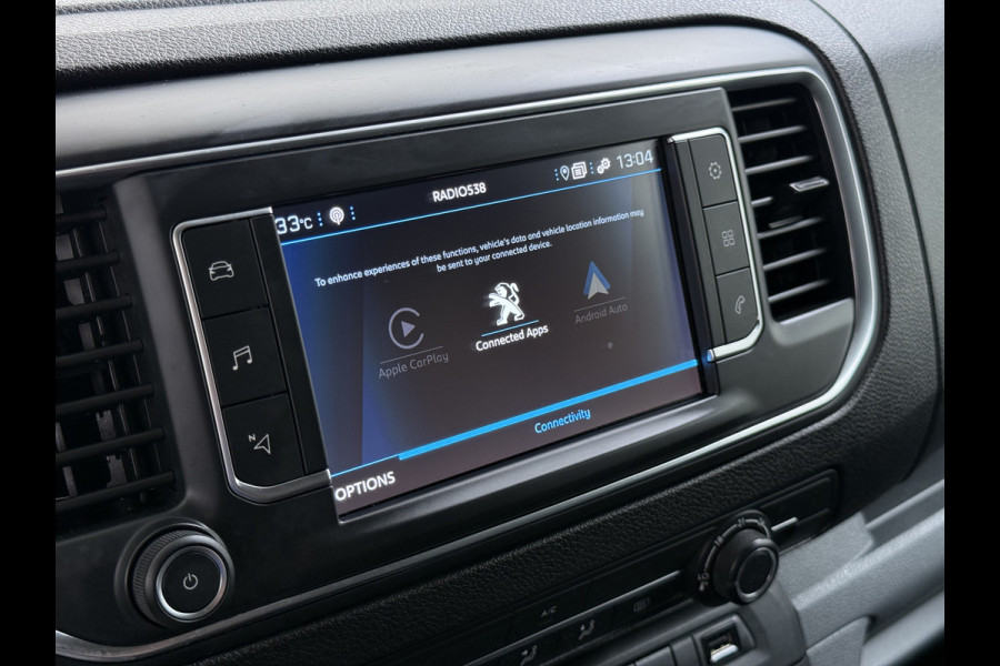Peugeot Expert 2.0HDI 123PK Automaat Euro 6 Navi Apple Carplay Android Auto Airco Pdc Cruise Control Bluetooth Compact Premium Betonplex Vloer Wandbetimmering Achterdeuren Schuifdeur Origineel Nederlandse Auto