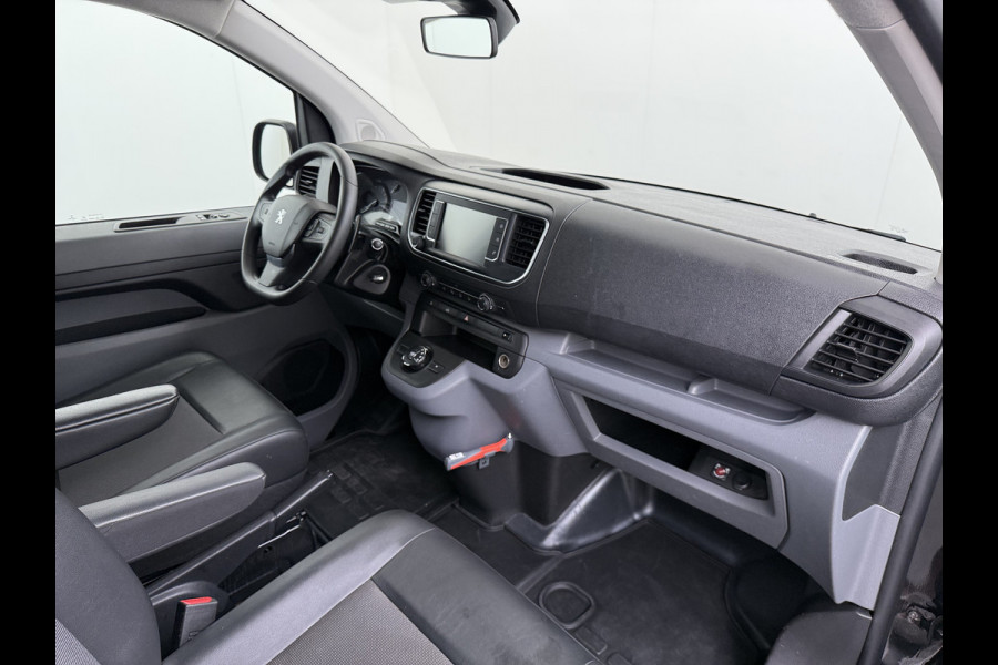 Peugeot Expert 2.0HDI 123PK Automaat Euro 6 Navi Apple Carplay Android Auto Airco Pdc Cruise Control Bluetooth Compact Premium Betonplex Vloer Wandbetimmering Achterdeuren Schuifdeur Origineel Nederlandse Auto