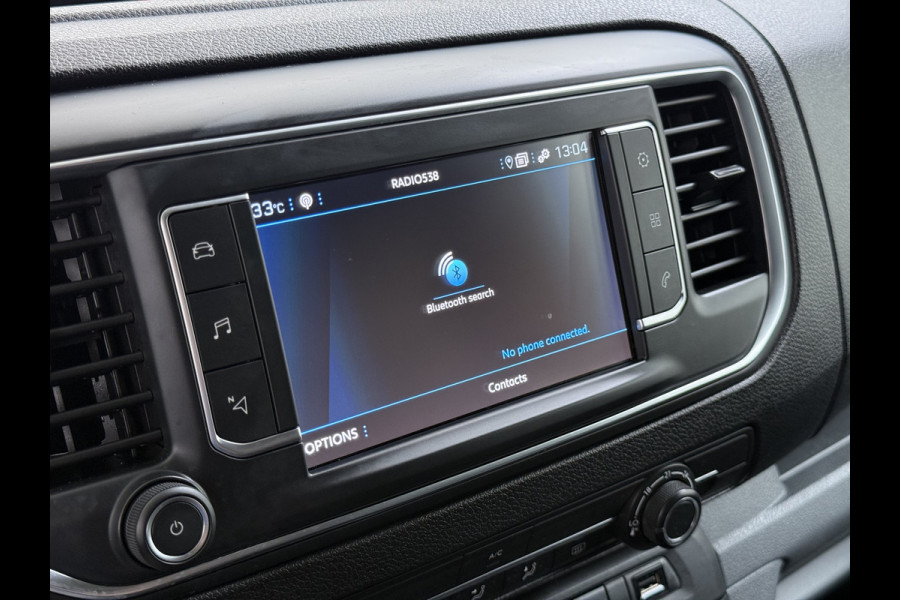 Peugeot Expert 2.0HDI 123PK Automaat Euro 6 Navi Apple Carplay Android Auto Airco Pdc Cruise Control Bluetooth Compact Premium Betonplex Vloer Wandbetimmering Achterdeuren Schuifdeur Origineel Nederlandse Auto