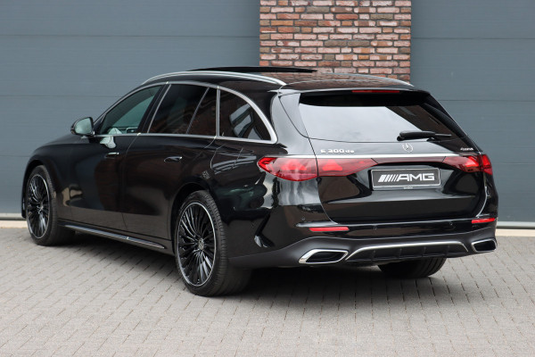 Mercedes-Benz E-Klasse Estate 300 de 4MATIC AMG Line | Luchtvering | Hyperscreen | Distronic+ | HUD | Nappa Leder | Stoelventilatie | Vlakkenverwarming | Massage | 3D-Display |