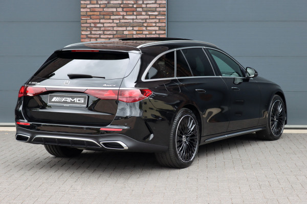Mercedes-Benz E-Klasse Estate 300 de 4MATIC AMG Line | Luchtvering | Hyperscreen | Distronic+ | HUD | Nappa Leder | Stoelventilatie | Vlakkenverwarming | Massage | 3D-Display |