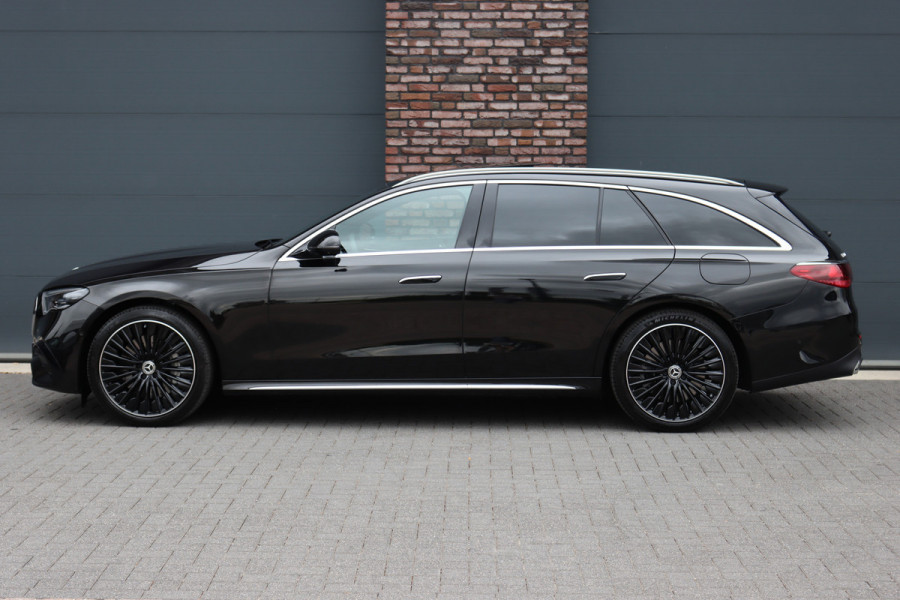 Mercedes-Benz E-Klasse Estate 300 de 4MATIC AMG Line | Luchtvering | Hyperscreen | Distronic+ | HUD | Nappa Leder | Stoelventilatie | Vlakkenverwarming | Massage | 3D-Display |