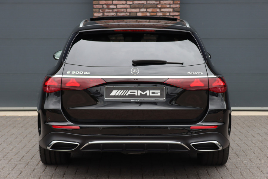 Mercedes-Benz E-Klasse Estate 300 de 4MATIC AMG Line | Luchtvering | Hyperscreen | Distronic+ | HUD | Nappa Leder | Stoelventilatie | Vlakkenverwarming | Massage | 3D-Display |