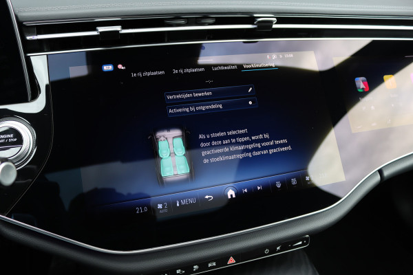 Mercedes-Benz E-Klasse Estate 300 de 4MATIC AMG Line | Luchtvering | Hyperscreen | Distronic+ | HUD | Nappa Leder | Stoelventilatie | Vlakkenverwarming | Massage | 3D-Display |