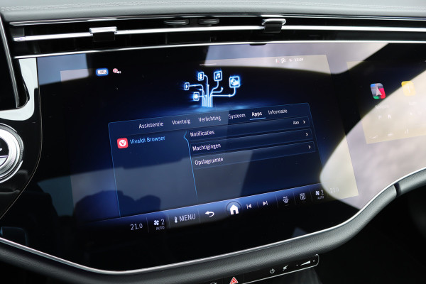 Mercedes-Benz E-Klasse Estate 300 de 4MATIC AMG Line | Luchtvering | Hyperscreen | Distronic+ | HUD | Nappa Leder | Stoelventilatie | Vlakkenverwarming | Massage | 3D-Display |