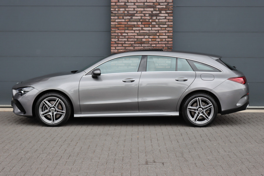 Mercedes-Benz CLA-Klasse Shooting Brake 250 e AMG Line | Memory | Distronic | Panoramadak | Keyless Go | Verwarmd Stuurwiel | Camera | Sfeerverlichting |
