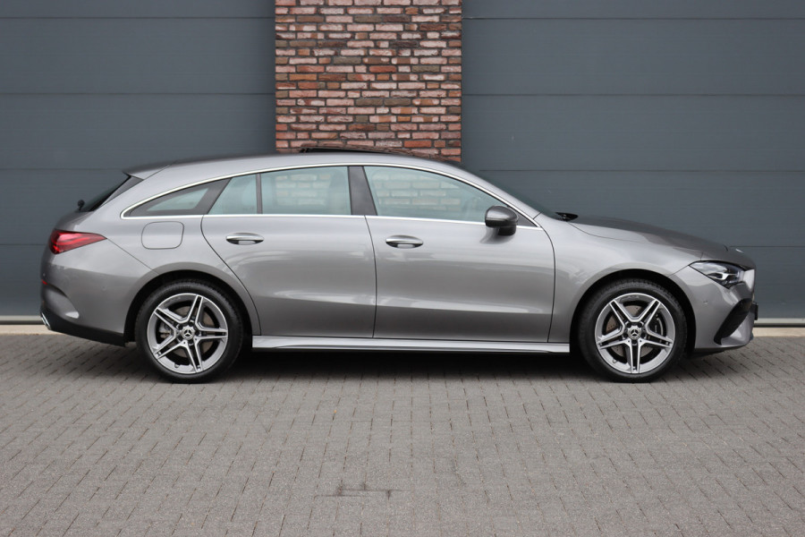 Mercedes-Benz CLA-Klasse Shooting Brake 250 e AMG Line | Memory | Distronic | Panoramadak | Keyless Go | Verwarmd Stuurwiel | Camera | Sfeerverlichting |