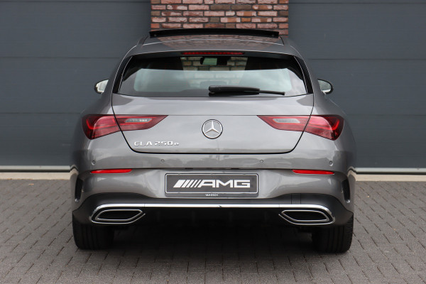 Mercedes-Benz CLA-Klasse Shooting Brake 250 e AMG Line | Memory | Distronic | Panoramadak | Keyless Go | Verwarmd Stuurwiel | Camera | Sfeerverlichting |