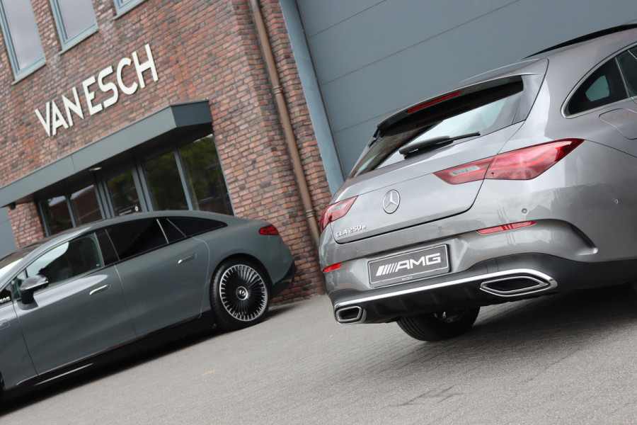 Mercedes-Benz CLA-Klasse Shooting Brake 250 e AMG Line | Memory | Distronic | Panoramadak | Keyless Go | Verwarmd Stuurwiel | Camera | Sfeerverlichting |