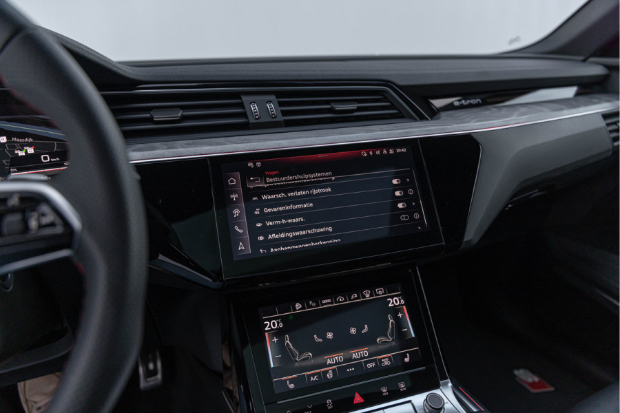 Audi Q8 Sportback e-tron SQ8 503pk Quattro 115 kWh Pano S-stoelen B&O HuD