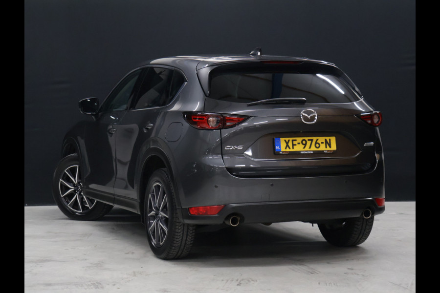 Mazda CX-5 2.0 SkyActiv-G 165 Skylease Luxury [HEAD-UP, 360° CAMERA, MEMORY SEATS, STOELVERWARMING, VOL LEDER, ELEKTRISCHE ACHTERKLEP, KEYLESS, ADAPTIVE LED, PDC V+A, CRUISE CONTROL, NAVIGATIE, PREMIUM AUDIO, CLIMATE CONTROL, STUURVERWAR