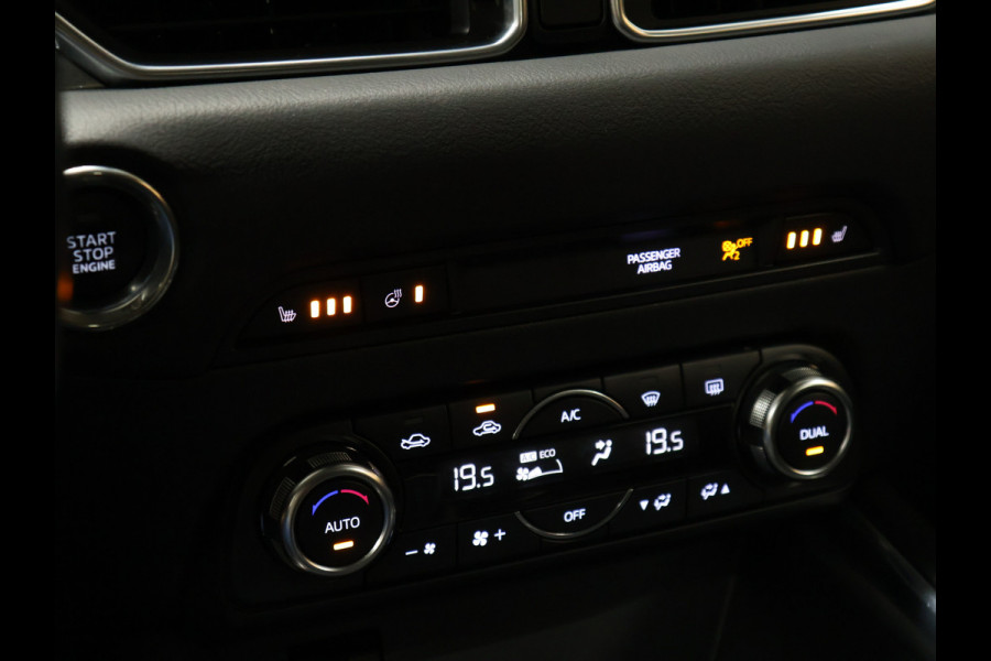 Mazda CX-5 2.0 SkyActiv-G 165 Skylease Luxury [HEAD-UP, 360° CAMERA, MEMORY SEATS, STOELVERWARMING, VOL LEDER, ELEKTRISCHE ACHTERKLEP, KEYLESS, ADAPTIVE LED, PDC V+A, CRUISE CONTROL, NAVIGATIE, PREMIUM AUDIO, CLIMATE CONTROL, STUURVERWAR