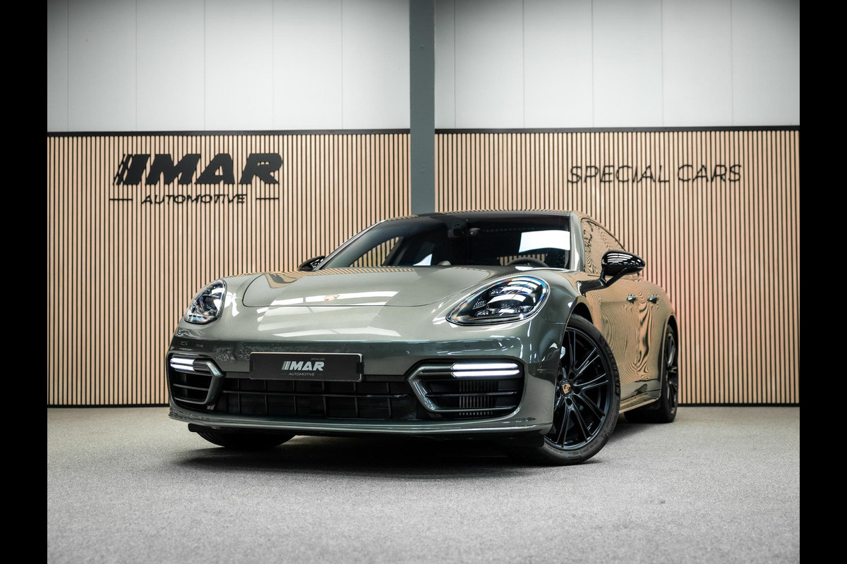 Porsche Panamera Sport Turismo 2.9 4 E-Hybrid Aventurijn groen / Keramische remschijven / BOSE / 18-way stoelen / Soft-close