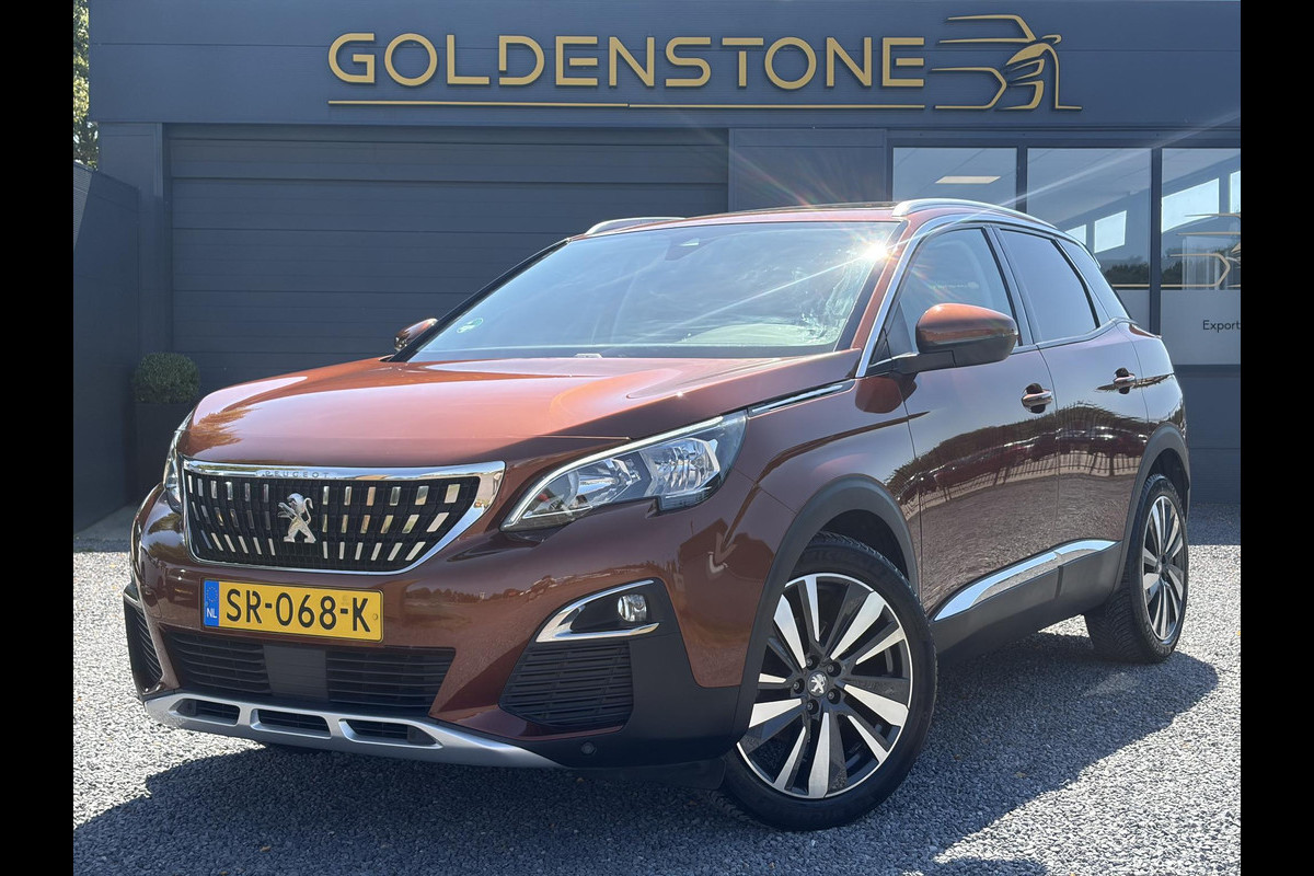 Peugeot 3008 1.2 PureTech Allure Distributieriem vv in 2025 l Pano l 360° Camera l Carplay l Dealer Onderhouden l Navi l Halfleder l Pdc l Keyless l 131pk l 6 Bak l Apk tot 12-2026