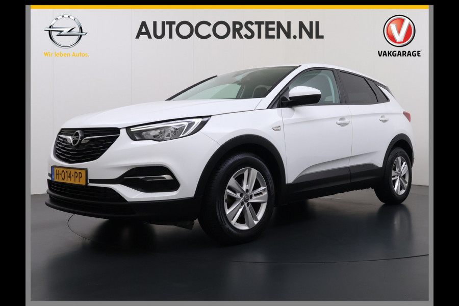 Opel Grandland X Turbo 131PK Navi Apple Carplay Android Auto Airco Cruise Control Business Edition Regen-Lichtsensor Isofix Bluetooth Grootlicht-assistent Privacy Glas Led Lmv 17" Lane Assist Origineel Nederlandse Auto