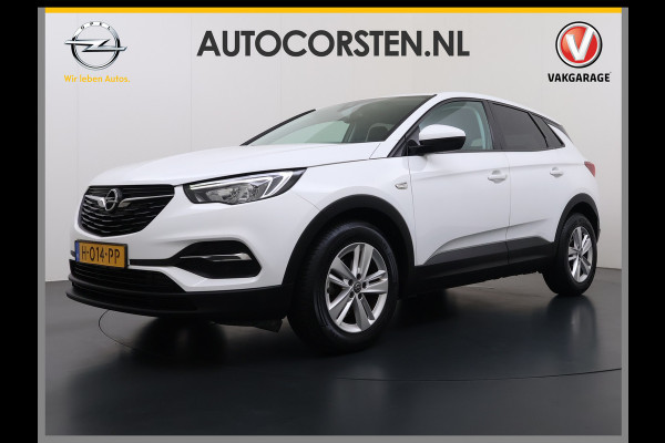 Opel Grandland X Turbo 131PK Navi Apple Carplay Android Auto Airco Cruise Control Business Edition Regen-Lichtsensor Isofix Bluetooth Grootlicht-assistent Privacy Glas Led Lmv 17" Lane Assist Origineel Nederlandse Auto